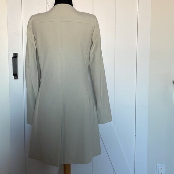 ETCETERA long blazer jacket snap closure office career event wear sz xs - Picture 3 of 8